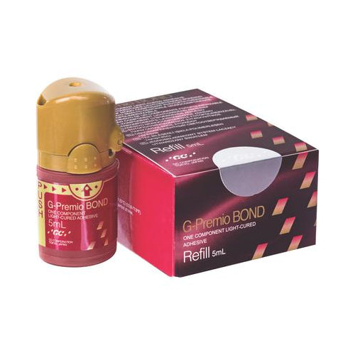 GC 012696 G-Premio BOND Universal Light Cure Adhesive Bonding Agent Bottle 5 mL GC 012696 G-Premio BOND Universal Light Cure Adhesive Bonding Agent Bottle 5 mL